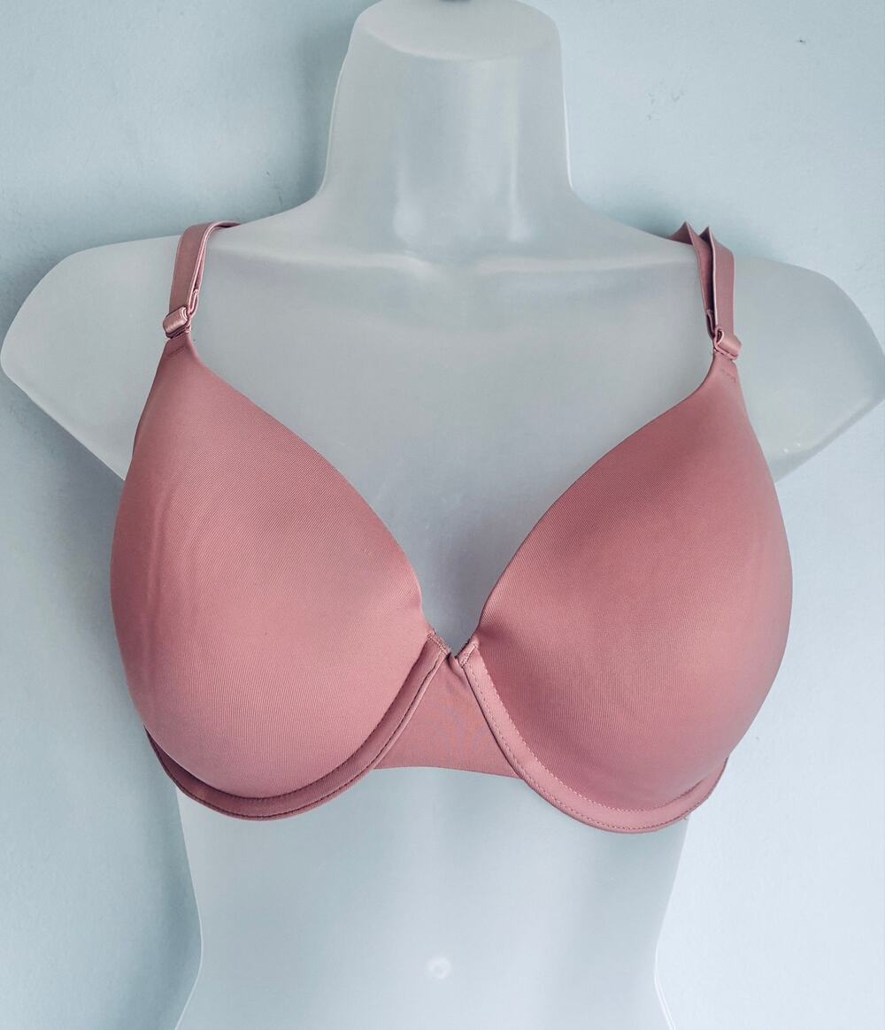 PINK Victoria's Secret Wear Everywhere Lightly Lined Bra 38C Mauve Pink NWT
